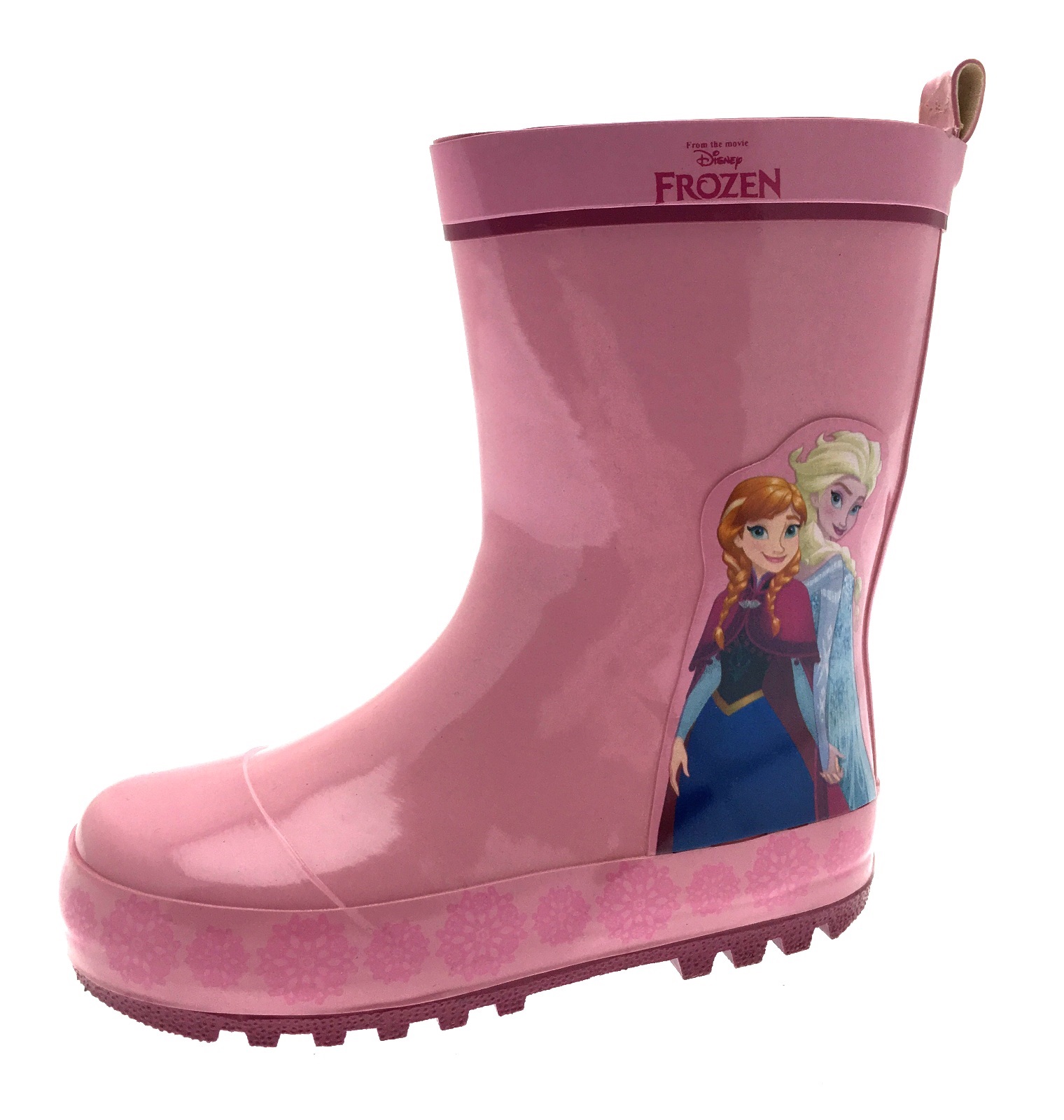 Girls Disney Frozen Rubber Wellingtons Snow Boots Wellies Winter Size